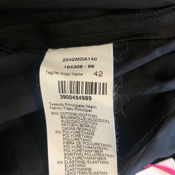 NWT MSGM Women's Size Black Jumpsuit Sz 6 - Picture 10 of 10